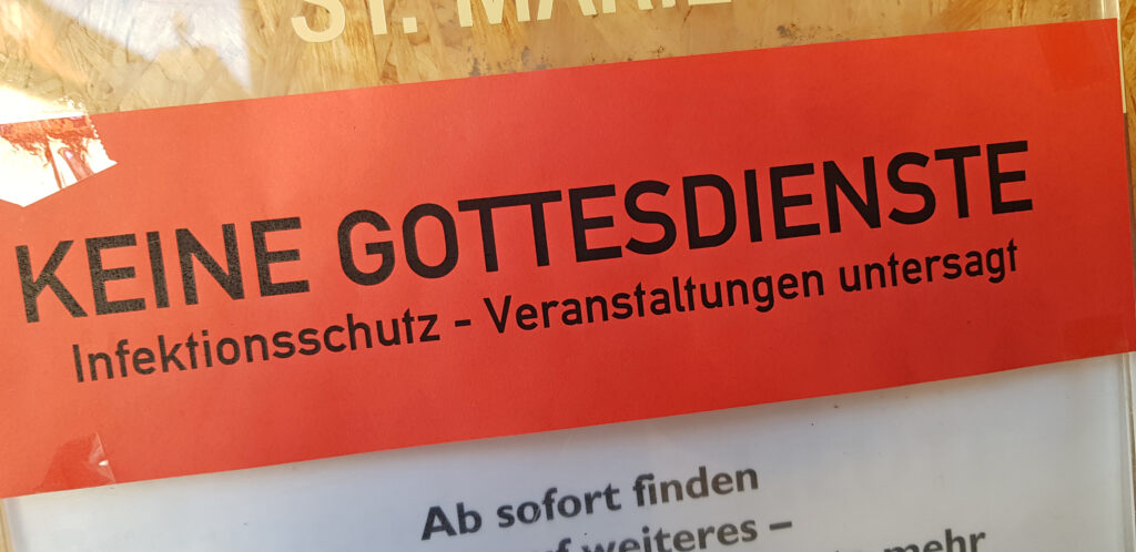 keine Gottesdienste