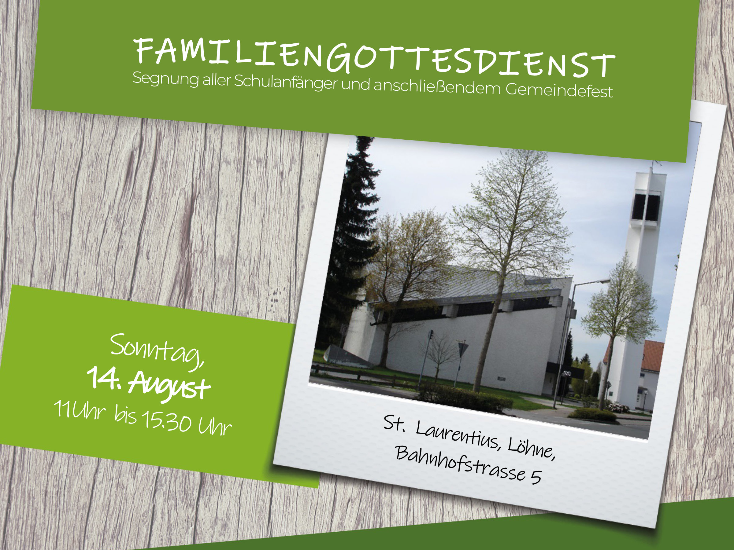 Familiengottesdienst St. Laurentius Löhne